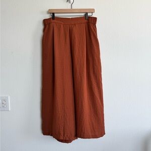 H&M Wide-Leg Cropped Culotte Pants Size US 14 NWT